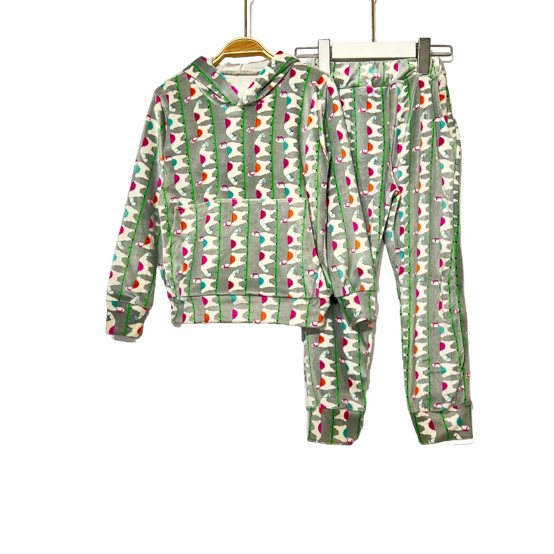 Velvet Prints Kids Pijama - Image 6