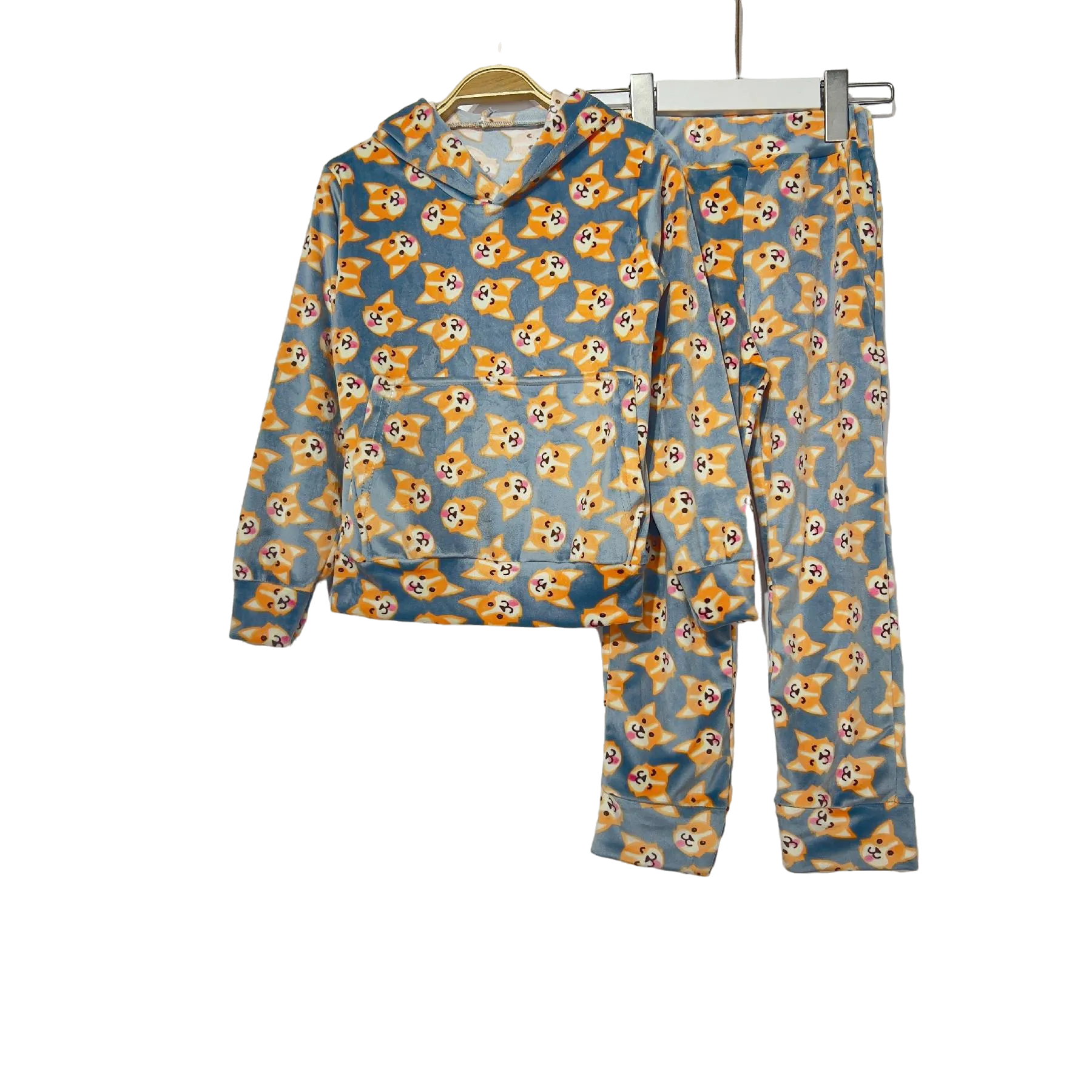 Velvet Prints Kids Pijama - Image 5