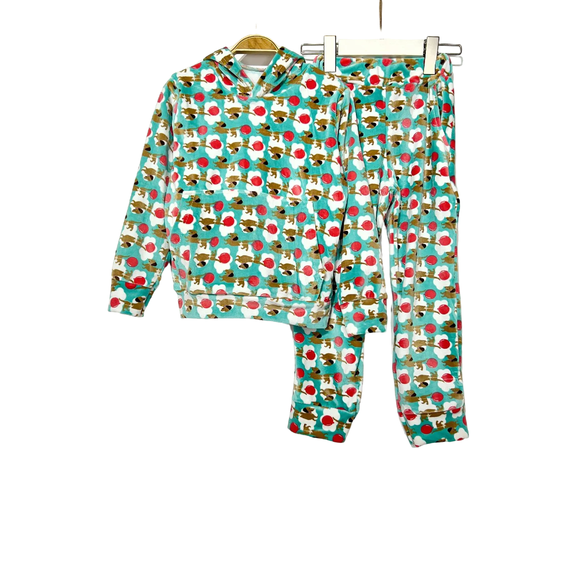 Velvet Prints Kids Pijama - Image 3