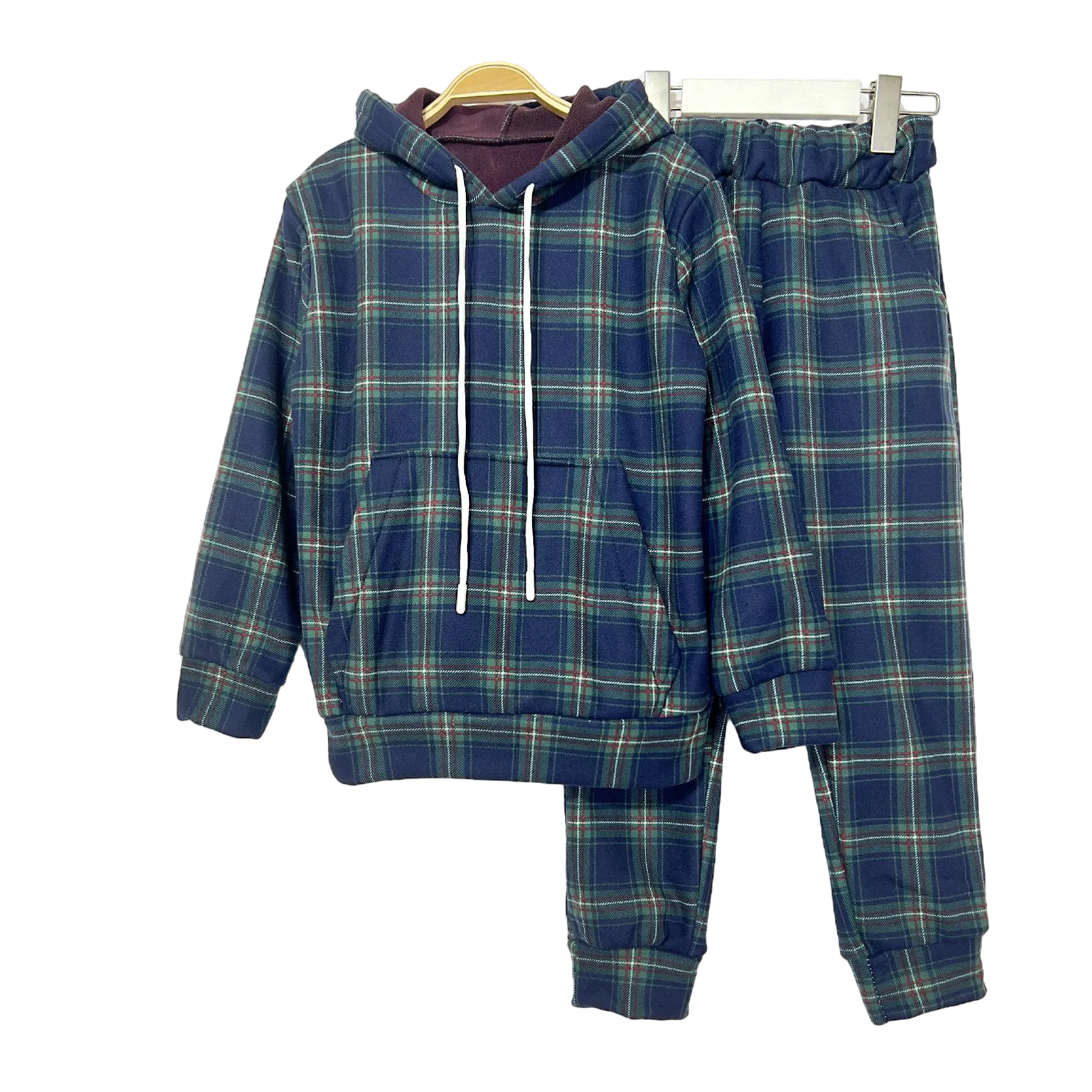 Fleece Carreaux Children Set