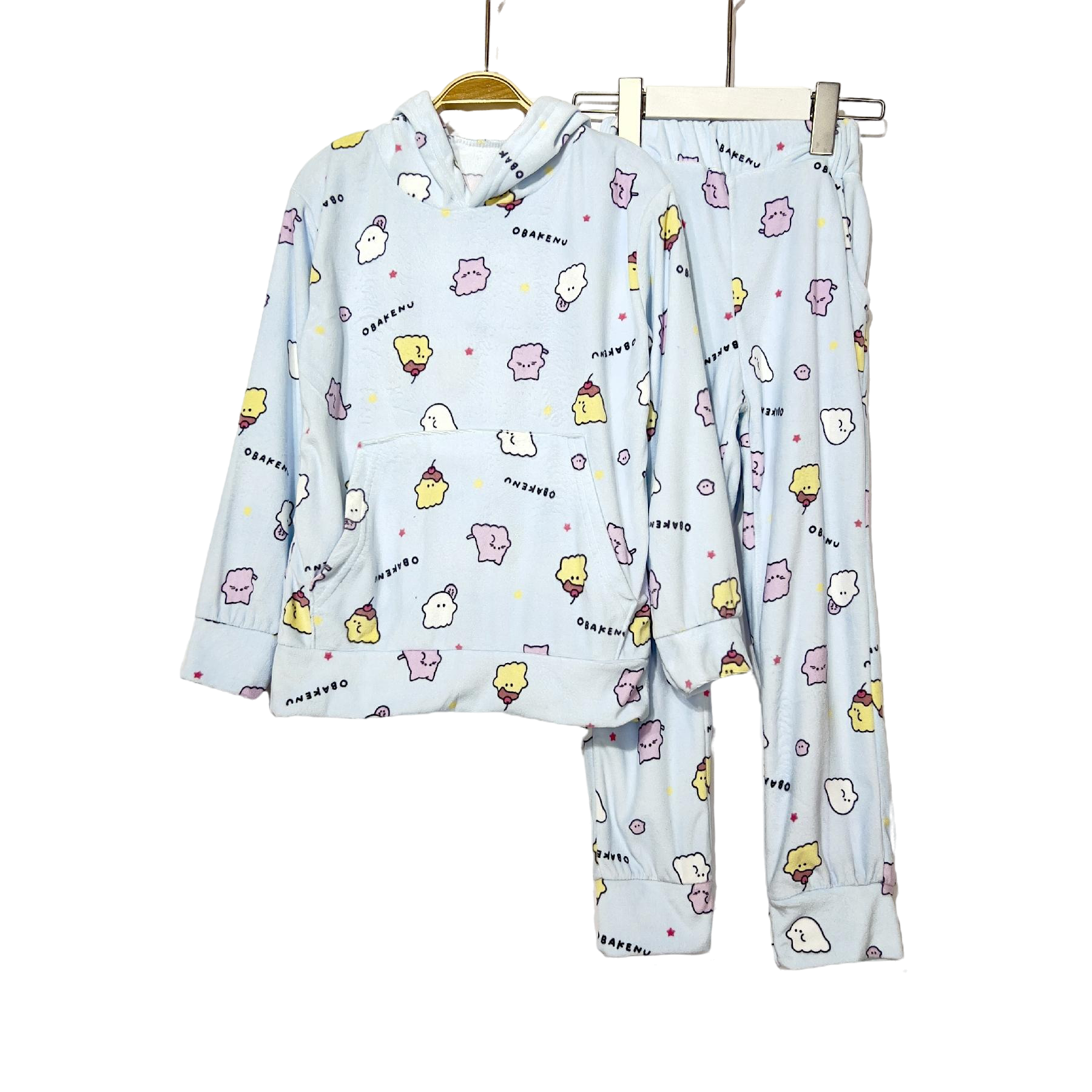 Velvet Prints Hoodie Children Pijama - Image 5