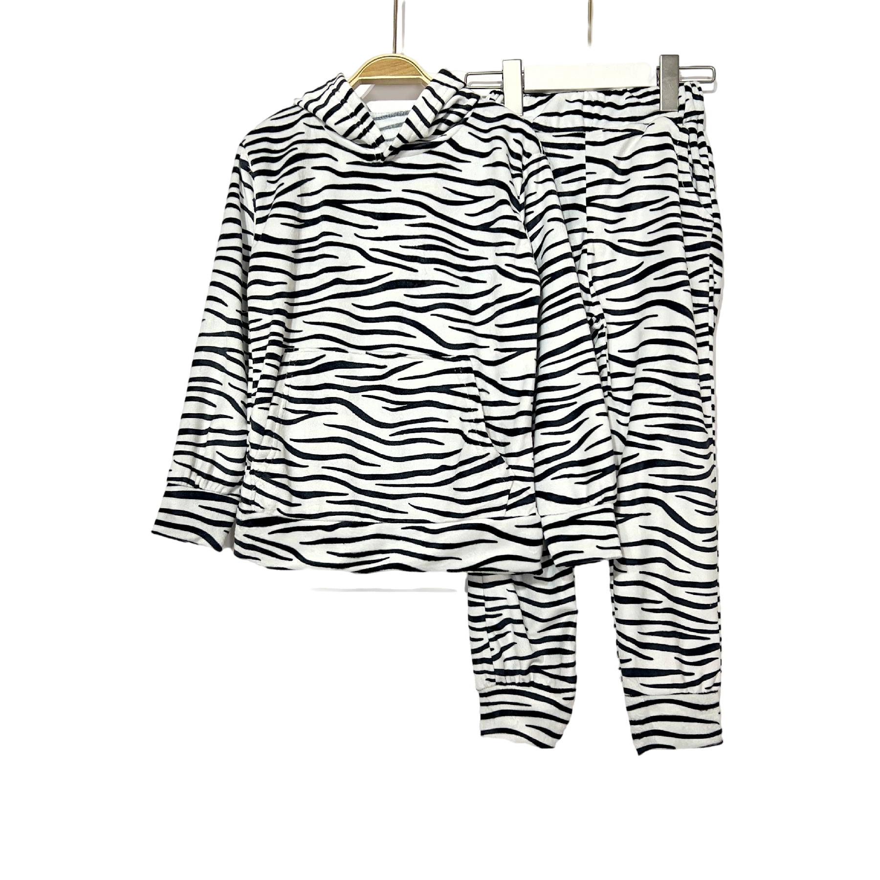 Velvet Prints Hoodie Children Pijama - Image 2