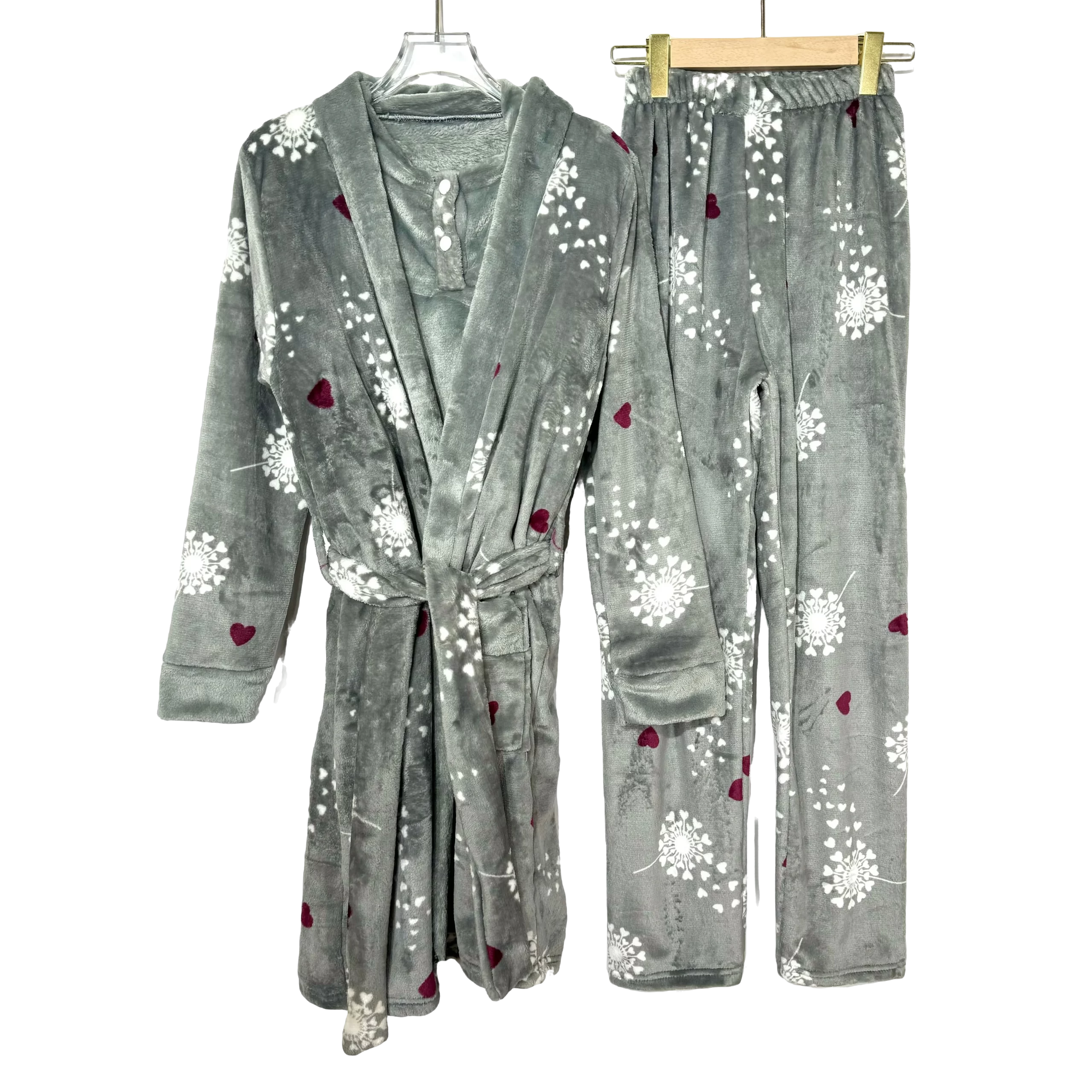 Mohair Snow Robe Women Pijama - Image 6