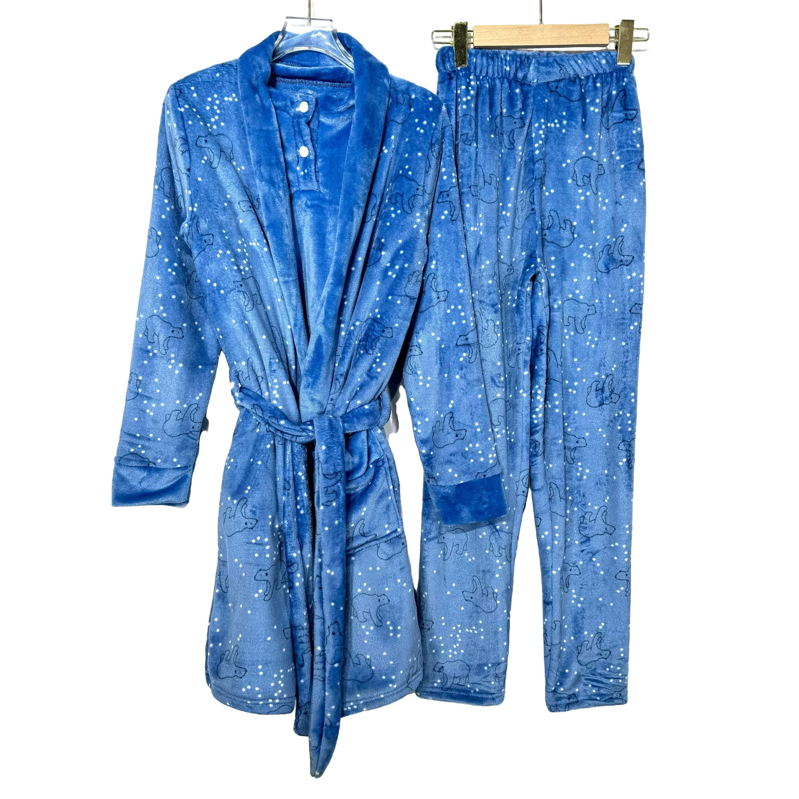 Mohair Snow Robe Women Pijama - Image 3