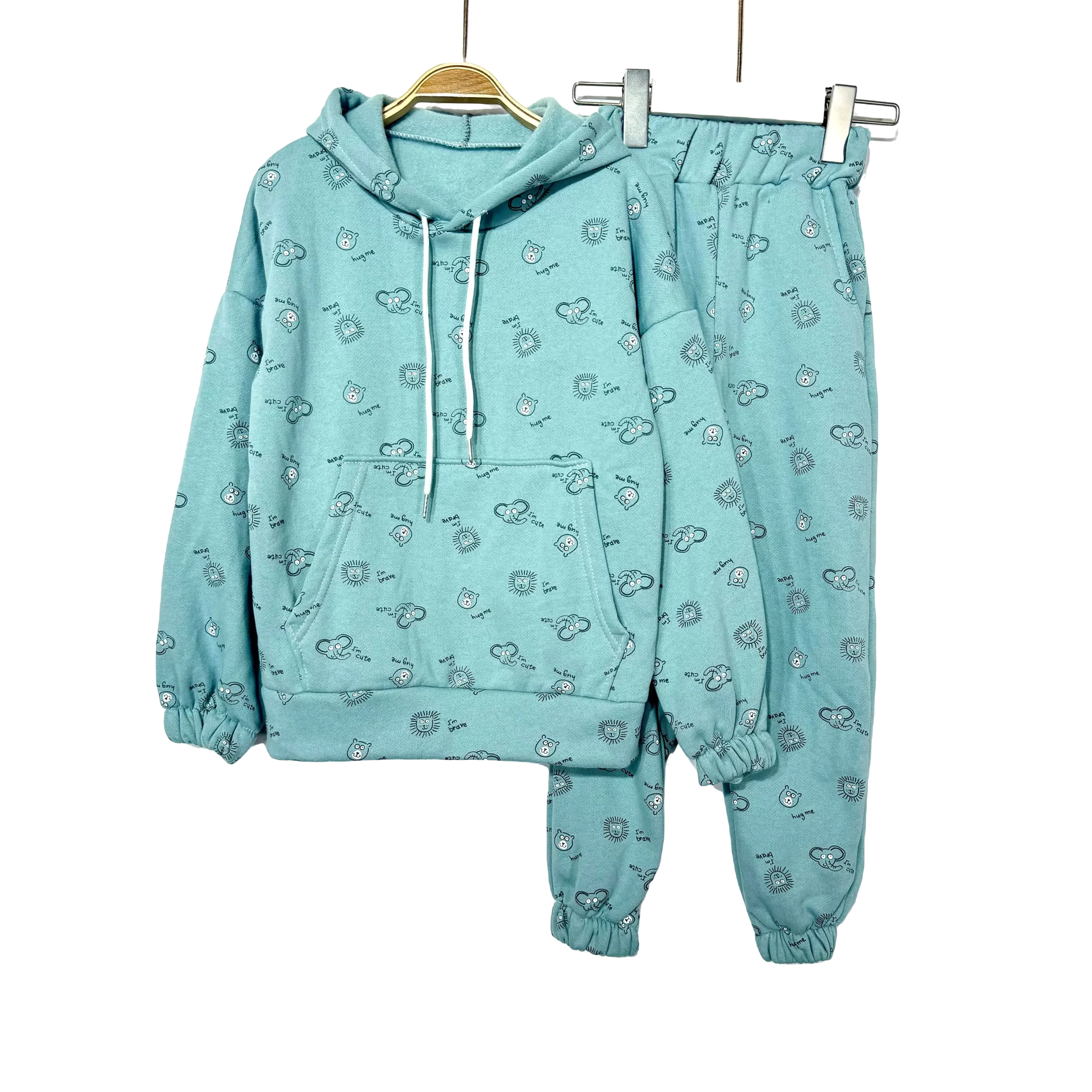 Fleece Hoodie Children Set - Image 9