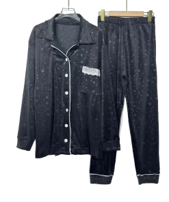 Alternative view of Velvet B Button Women Pijama