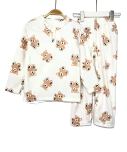 Alternative view of Fleece Prints Children Pijama