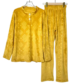 Velvet Pattern Women Pijama