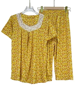 Alternative view of Rib B Capris Lace Women Pijama