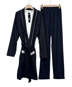 Alternative view of Rib Robe Women Pijama