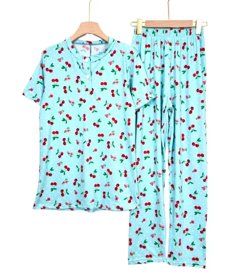 Women's Cotton Blend Lounge Pijama Set