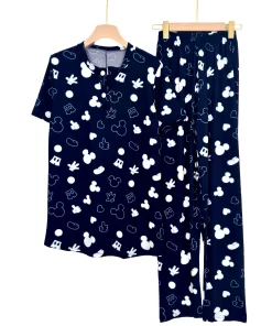 Alternative view of Women's Cotton Blend Lounge Pijama Set