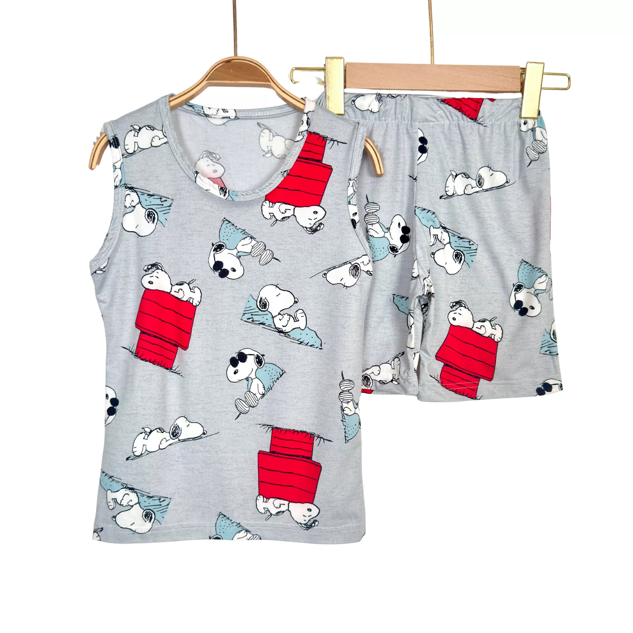 Cotton Summer Boys & Girls Set – Sleeveless Top & Shorts - Image 10