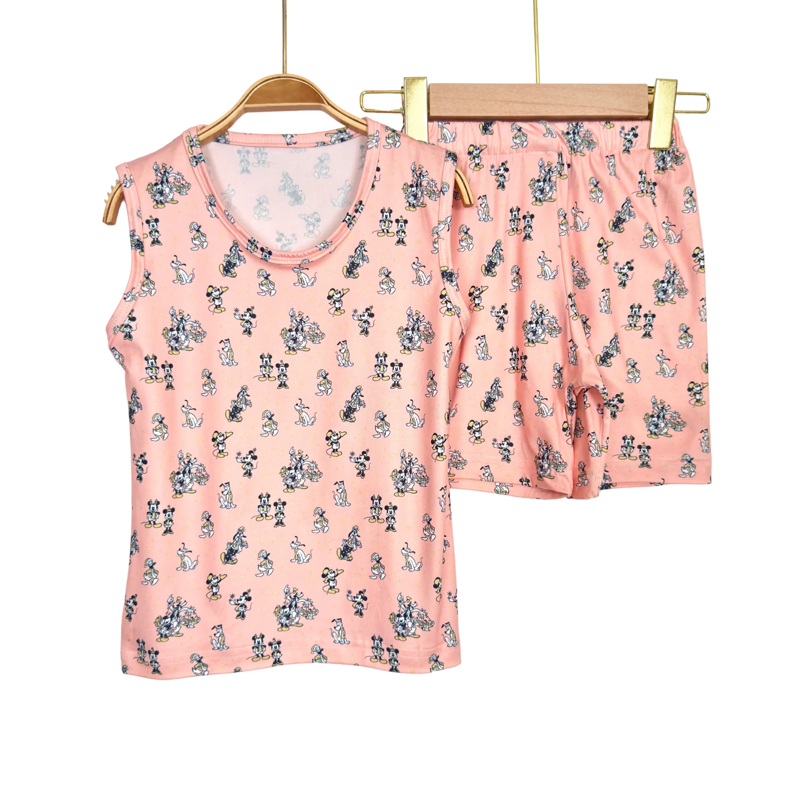 Cotton Summer Boys & Girls Set – Sleeveless Top & Shorts - Image 2