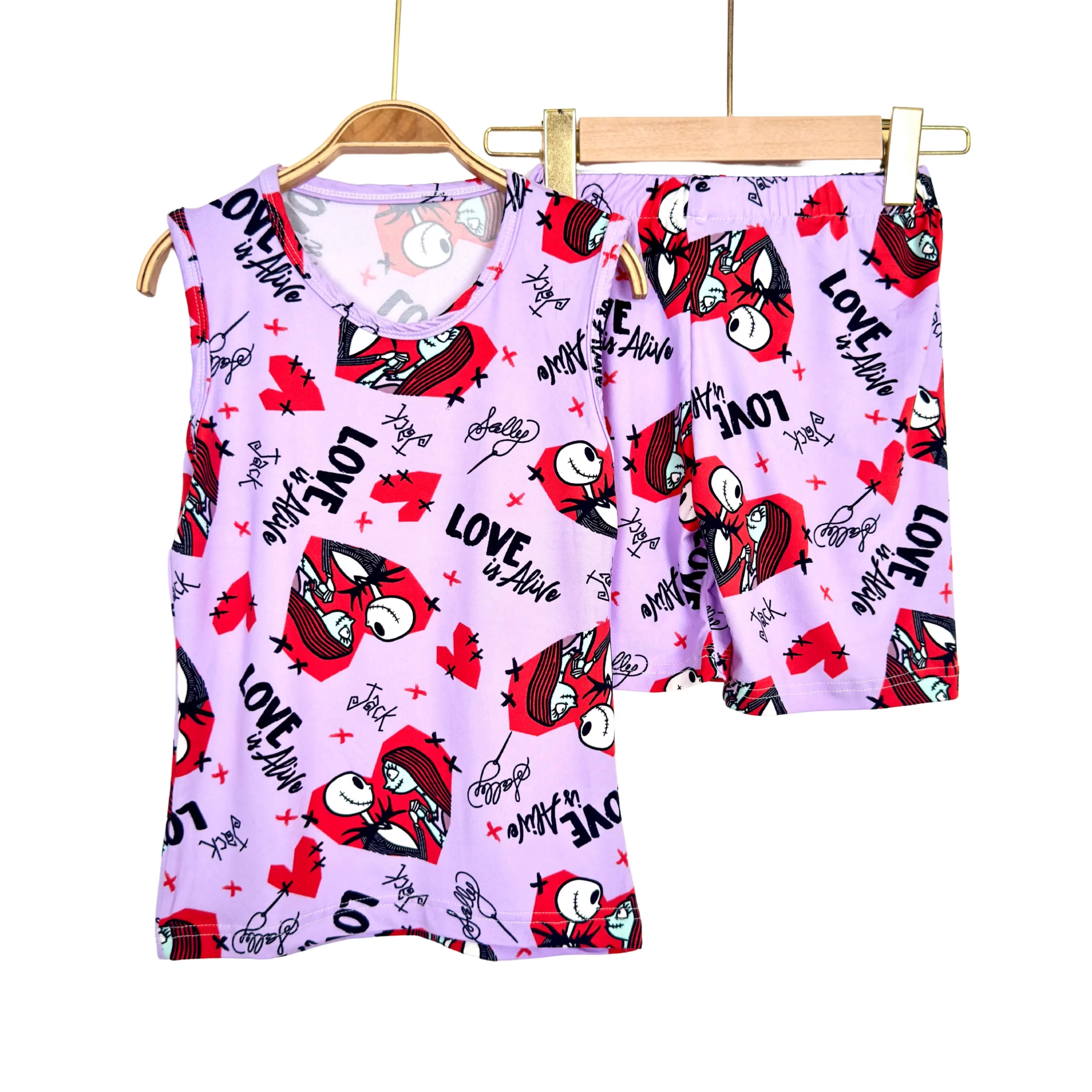 Cotton Summer Boys & Girls Set – Sleeveless Top & Shorts - Image 3