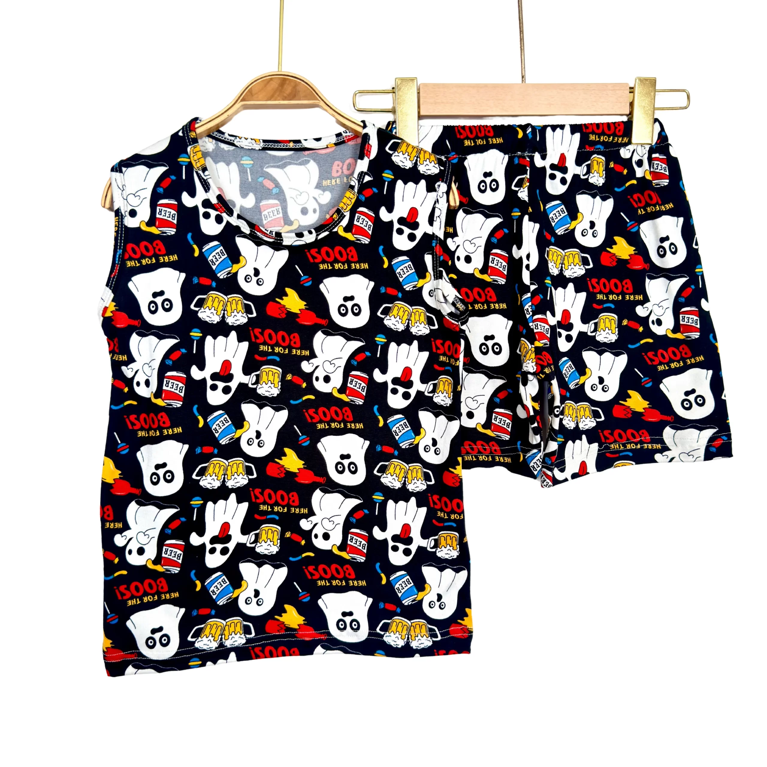 Cotton Summer Boys & Girls Set – Sleeveless Top & Shorts - Image 6