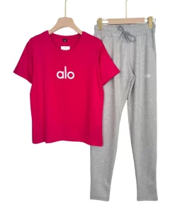 Women’s Summer Cotton Lounge Set | alo – Multiple Colors Available