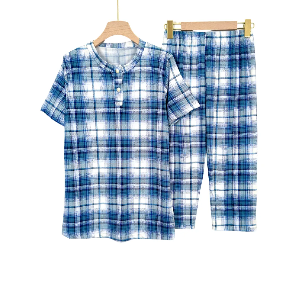 CozyFlow – Women’s Cotton Blend Capri Pijama