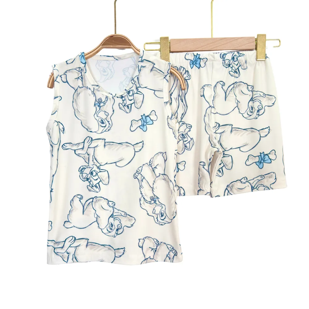 Unisex Kids Summer Pajama Set – Fun Cotton Prints