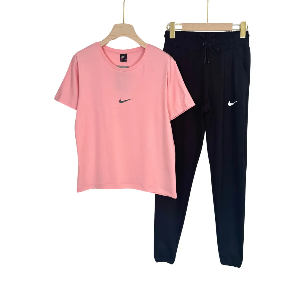 Women’s Summer Cotton Lounge Set – Sporty Style | Multiple Colors - Image 5