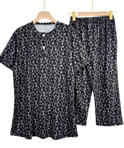 Women's Cotton Summer Pajama Shorts – Plus Size, Light & Comfy