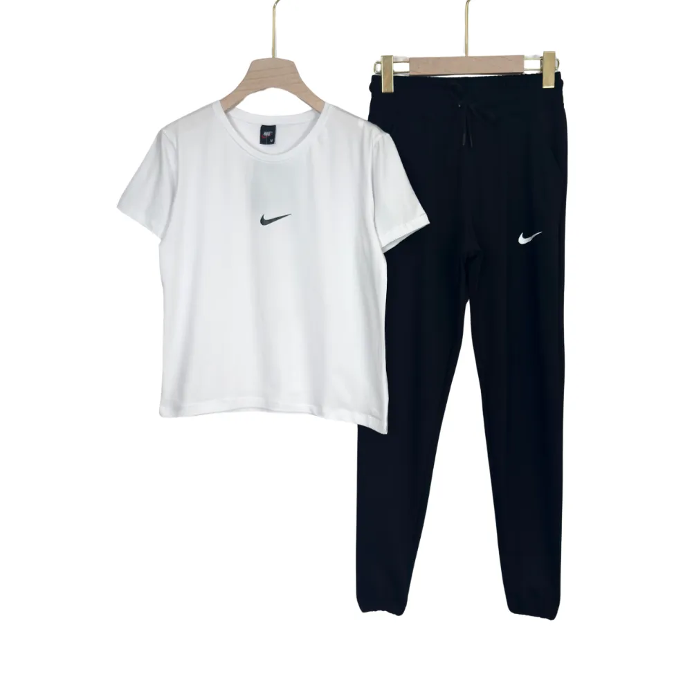 Women’s Summer Cotton Lounge Set – Sporty Style | Multiple Colors - Image 4