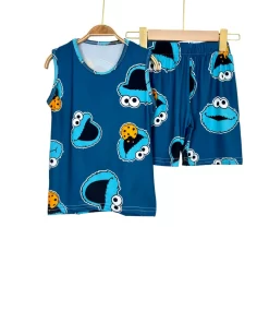 Unisex Kids Cotton Summer Pajama – Fun Prints