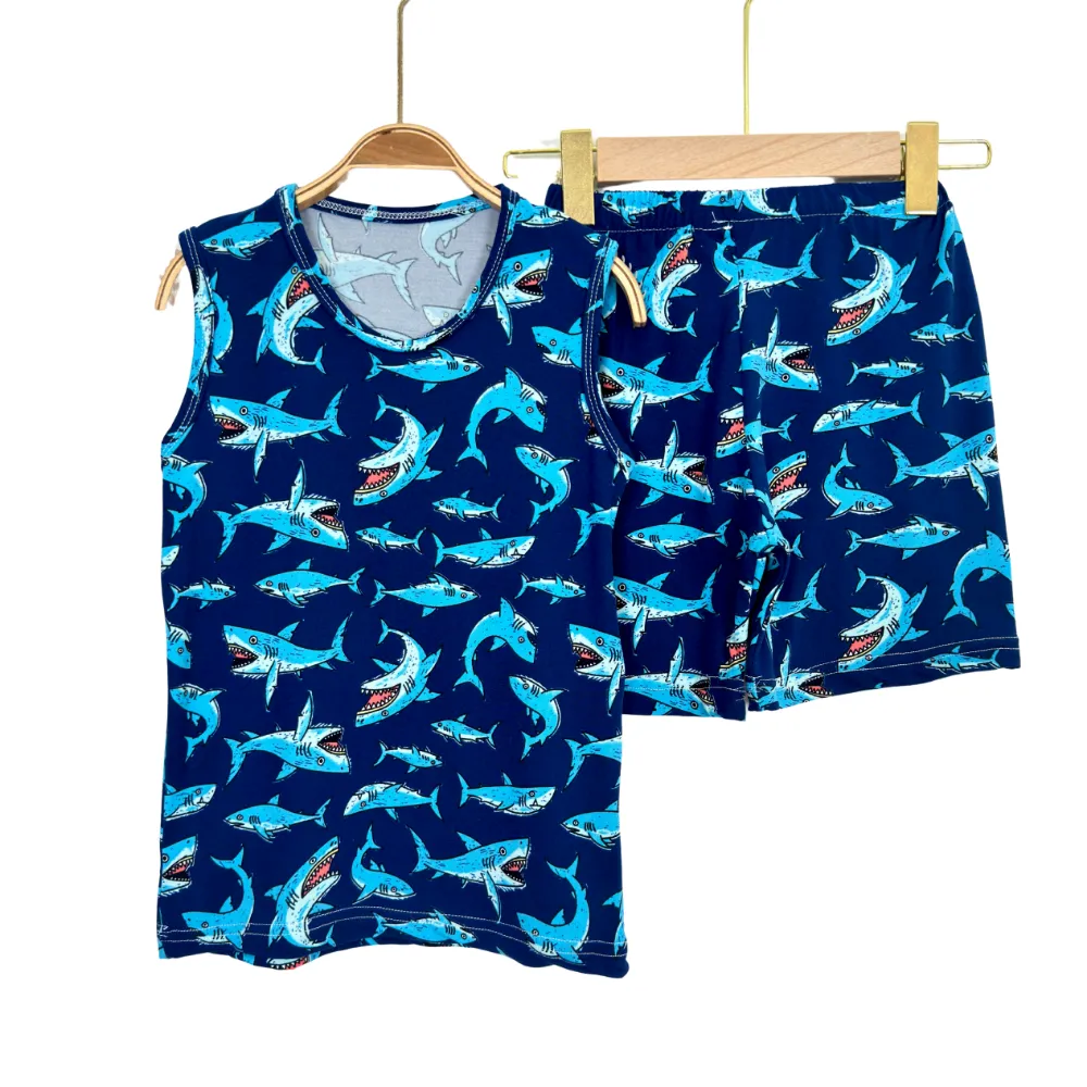 Unisex Kids Summer Pajama Set – Fun Cotton Prints - Image 3