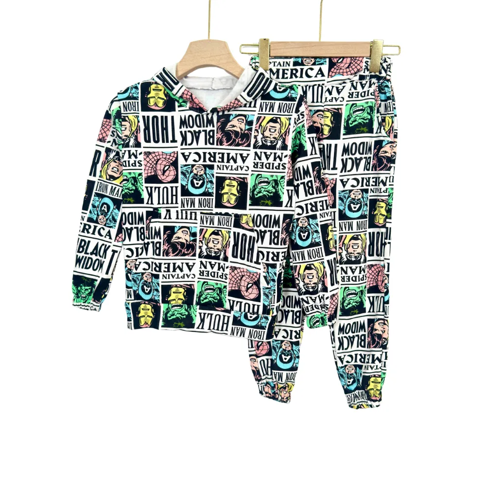 Unisex Kids Fleece Set – Printss Hoodie & Pants