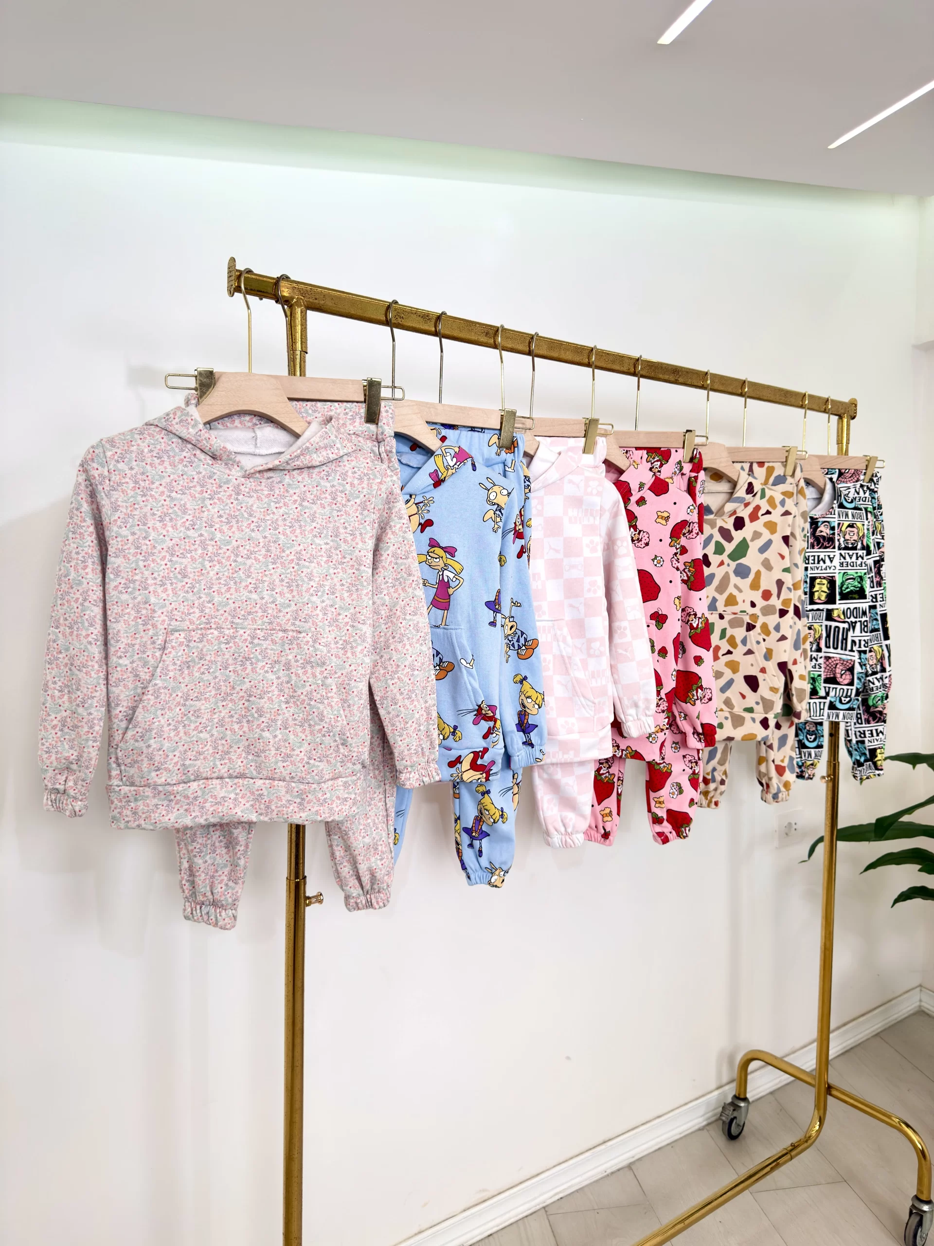 Unisex Kids Fleece Set – Printss Hoodie & Pants - Image 2