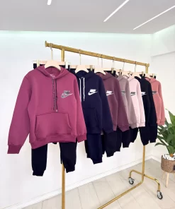 Alternative view of Women’s FLEECE Tracksuit – Hoodie & Jogger Pants Set