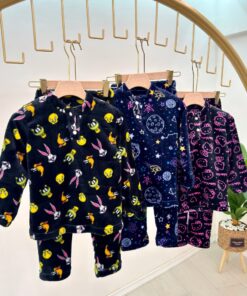 Alternative view of Hello Kitty Mohair Kid's’s Pajama Set – (unisex)