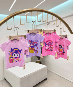 Alternative view of Girls' Pure Cotton Character Short-Sleeve Pajama & Shorts Set